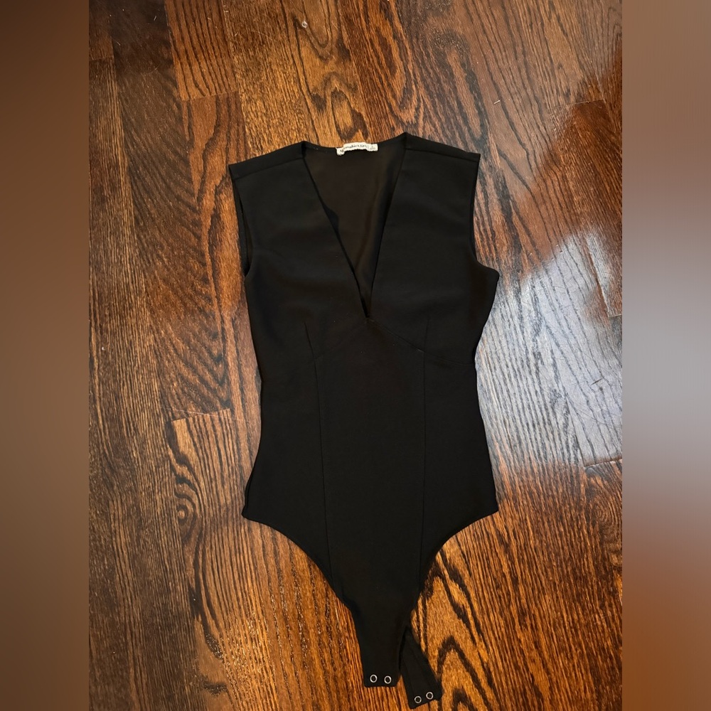 Abercrombie deep v bodysuit